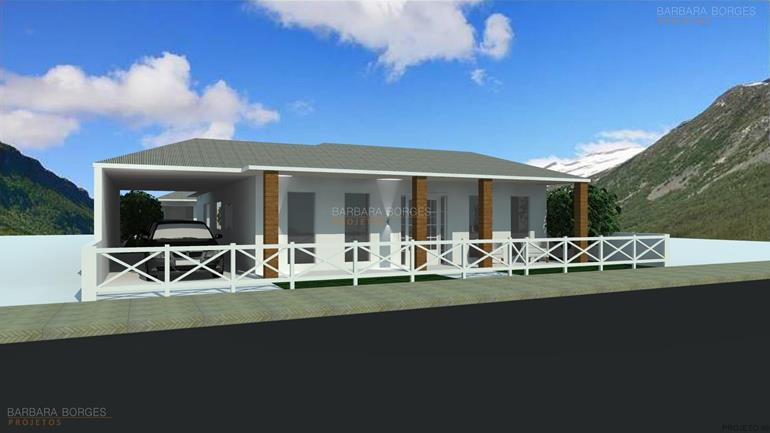 Casas Fachada Simples