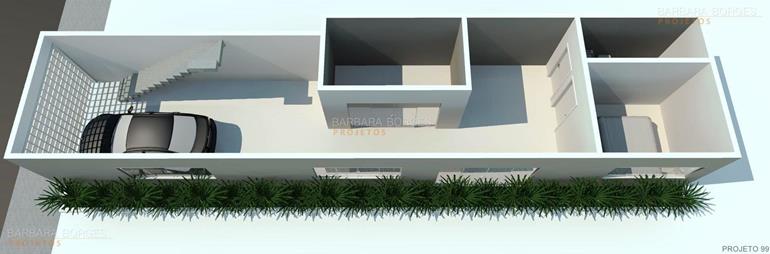 Planta Casa 3 Quartos Garagem