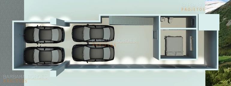 Planta Casa Fachada Tijolinho