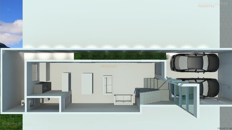 Planta Casa Popular 46 M2