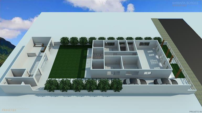 Planta Casa Terrea Rustica