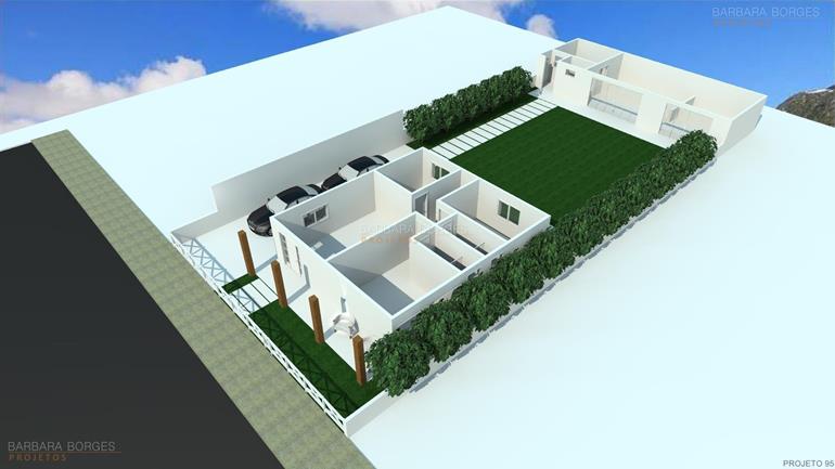 Planta Sobrado Piscina Deck