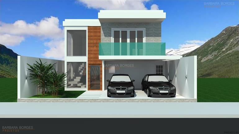 Projeto Sobrado Fachada Vidro