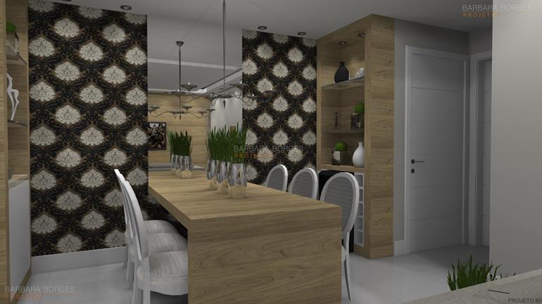 Salas Jantar Modernas