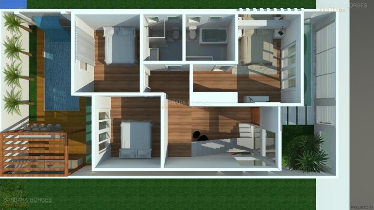 Modelos de casas modernas para minecraft