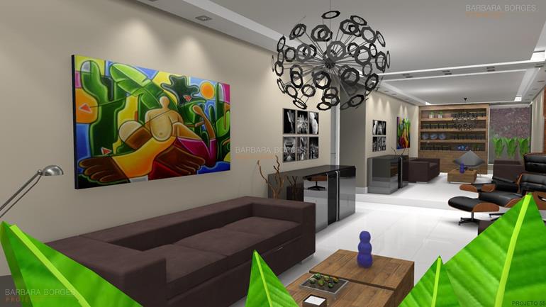 dicas de decoração para quartos pequenos Projetos 3D móveis decoração interiores