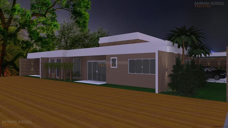 planta em 3d casas 14 metros frente