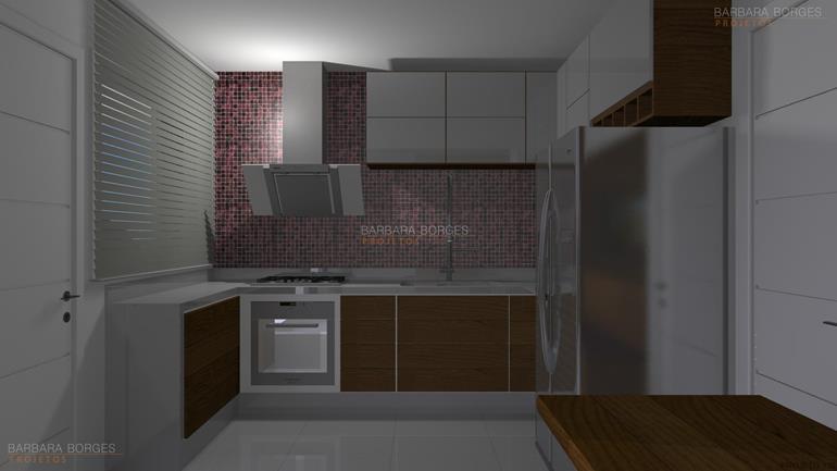 Decoraçao Para Apartamento cozinhas planejadas