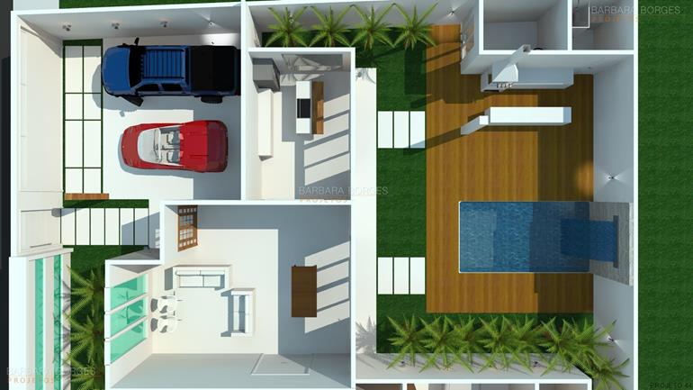 quarto de menina e menino juntos planta casa portao fechado