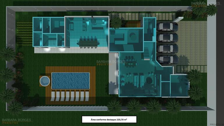 casas com area de lazer plantas terreno 12x28