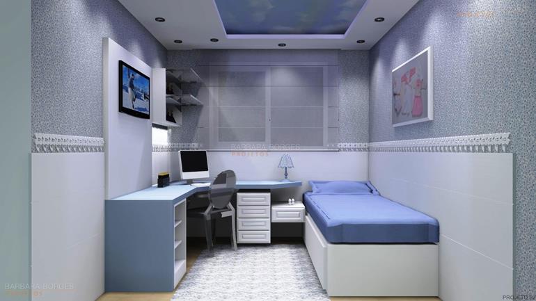 quarto bebe azul