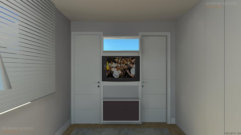 projeto de casa com 3 quartos quarto infantil planejado